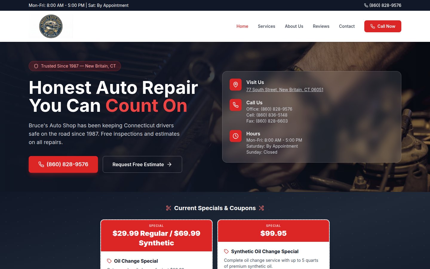 Bruce's Auto Shop preview