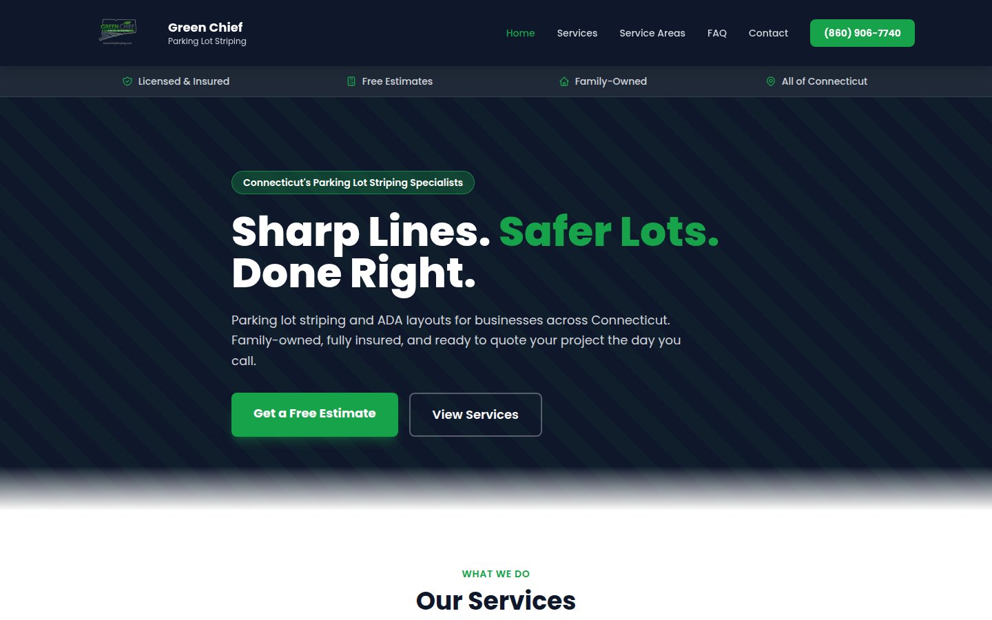 Green Chief Striping preview