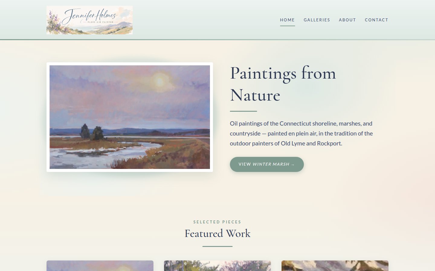 Jennifer Holmes Art preview
